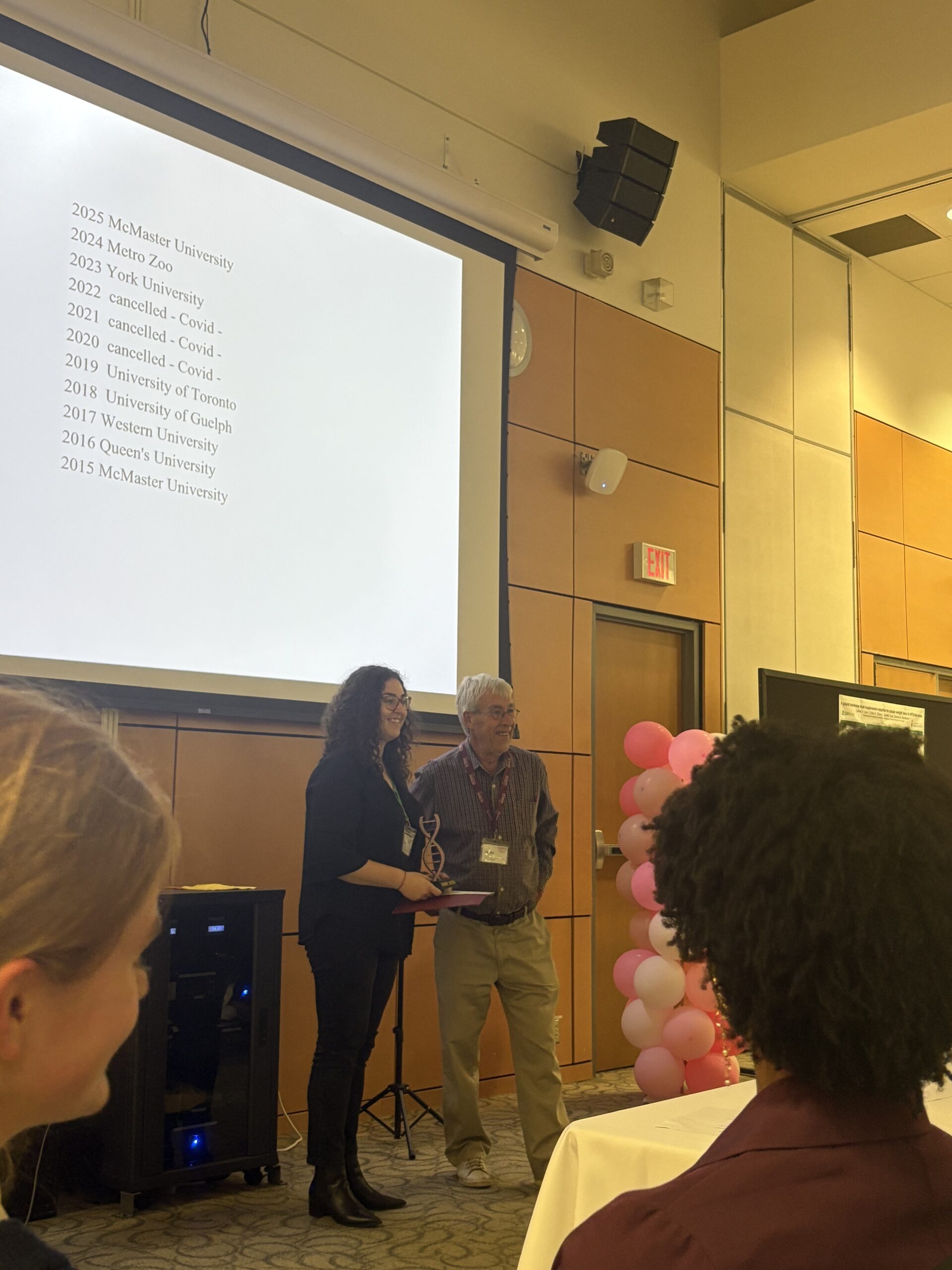 Congratulations Sara Sugin for winning First Place – Poster Presentation at SORB 2025!